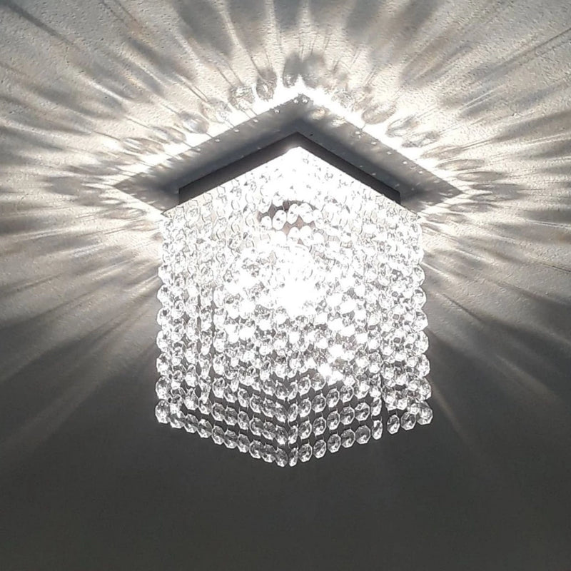 Lustre de cristal brilhante