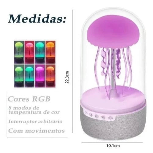 Luminária e Caixa de som Modelo Agua Viva - MAX 116 S